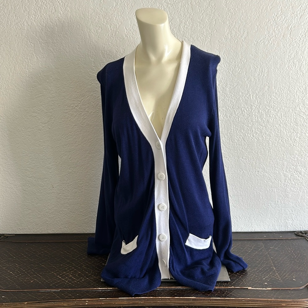 Debbie Morgan button cardigan